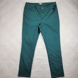 Woman Within Green‎ jeans size 14W